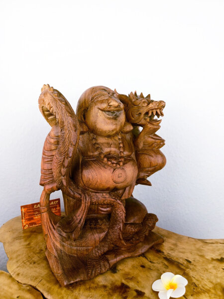 Buddha Deko aus Holz – Meditation & Ruhe ca.50cm