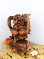 Buddha Deko aus Holz – Meditation & Ruhe ca.50cm