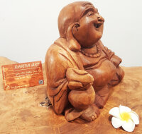 Buddha Deko aus Holz – Meditation & Ruhe ca.20cm