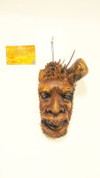 Bambus Maske ca.10cm