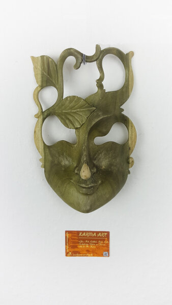 Hibiskusholz- Maske ca.25cm