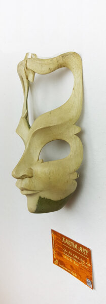 Hibiskusholz- Maske ca.15cm