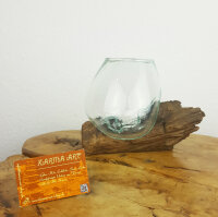 Wurzel mit Glas, ca. 15cm