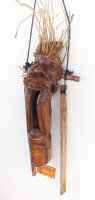 Bambus Maske-Windspiel ca.40cm