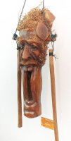 Bambus Maske-Windspiel ca.40cm