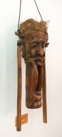 Bambus Maske-Windspiel ca.40cm
