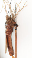 Bambus Maske-Windspiel ca.40cm