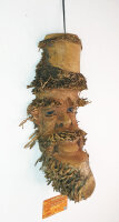 Bambus Maske ca.35cm