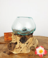 Wurzel mit Glas, ca. 12cm