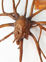 Baumwurzel mit Ganeshakopf, 40cm