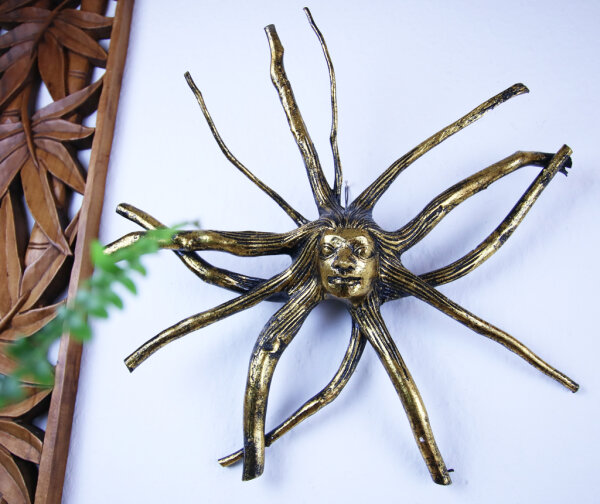 Baumwurzel mit Buddhagesicht, 40cm