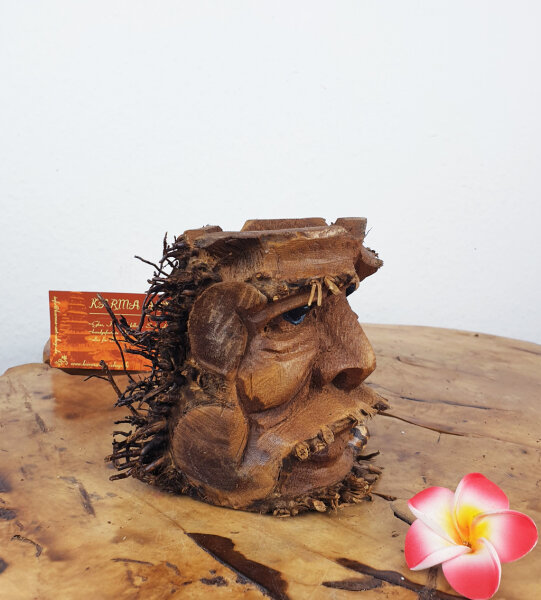 Bambus Kerzenhalter, ca. 10cm