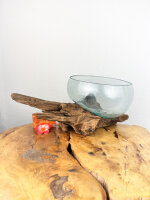 Glasschale auf Wurzel24cm