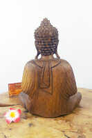 Buddha Deko aus Holz – Meditation & Ruhe, ca. 25cm