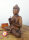 Buddha Deko aus Holz – Meditation & Ruhe, ca. 25cm