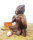 Buddha Deko aus Holz – Meditation & Ruhe, ca. 20cm