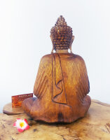Buddha Deko aus Holz – Meditation & Ruhe, ca. 30cm