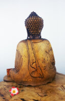 Buddha Deko aus Holz – Meditation & Ruhe, ca. 40cm
