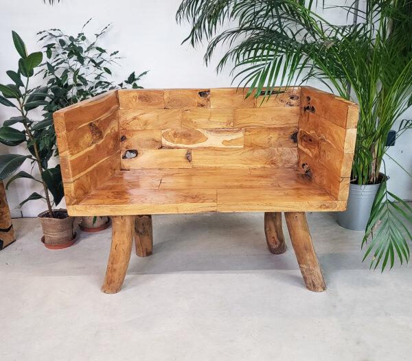 Sofa / Bank aus Massivholz