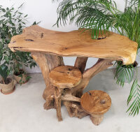 Siedeboard Massivholz mit Regal