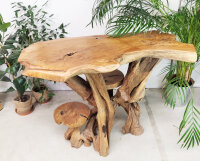 Siedeboard Massivholz mit Regal