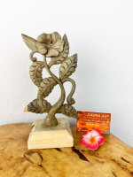 Handgefertigte Blume aus hochwertigem Hibiskusholz, ca....