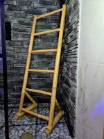 Handtuchhalter aus Bambus 150cm