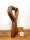 Herz Holzstatue