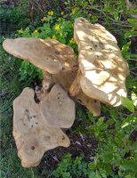 Blumenampel Massiv mit 5 Platteformen ca. 90cm