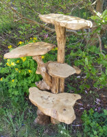 Blumenampel Massiv mit 5 Platteformen ca. 90cm