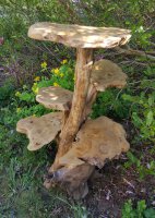 Blumenampel Massiv mit 5 Platteformen ca. 90cm