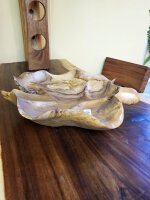 Schale als Blattform