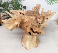 Esstisch aus Massivholz rund