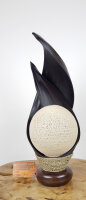 Stehlampe aus Palmenblättern