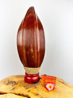 Stehlampe aus Palmenblättern