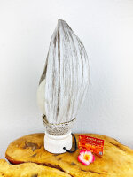 Stehlampe aus Palmenblättern