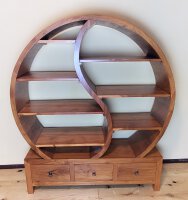 Yin Yang Regal Massivholz edel