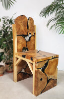 Stuhl veredelt Massivholz