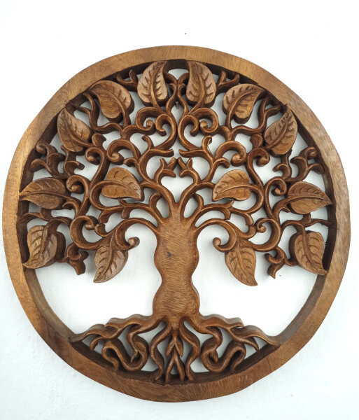 Wandschmuck - Baum des Lebens mit Blätter, ca. 30cm