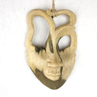 Maske aus Hibiskusholz ca. 10cm