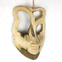 Maske aus Hibiskusholz ca. 10cm