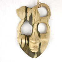 Maske aus Hibiskusholz ca. 10cm