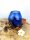 blaues Glas auf Wurzel ca. 15cm