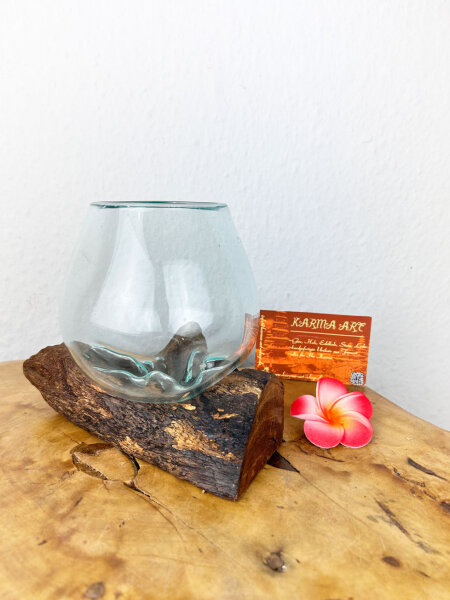 Glas auf Wurzel 12cm
